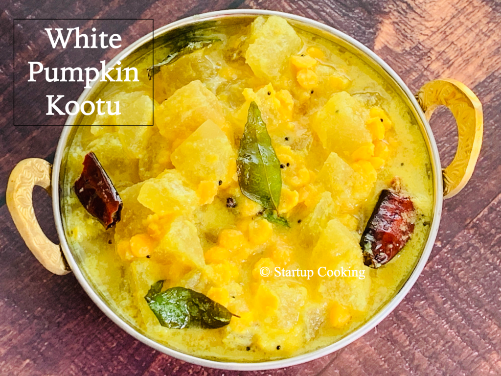 White Pumpkin Kootu Vellai Poosanikai Kootu Ash Gourd Stew Recipe Startup Cooking 2