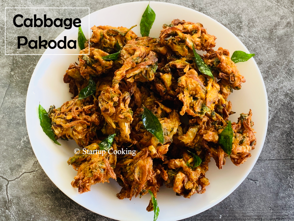 Cabbage Pakoda Recipe How To Make Cabbage Pakora Startup Cooking 15