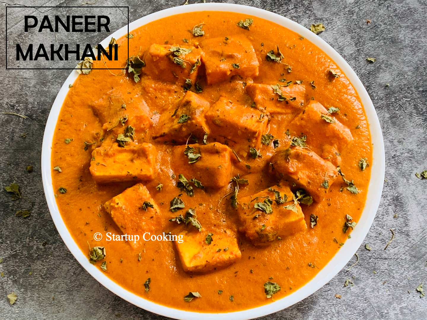 Paneer Makhani Recipe Restaurant Style How To Make Paneer Makhani Startup Cooking 1