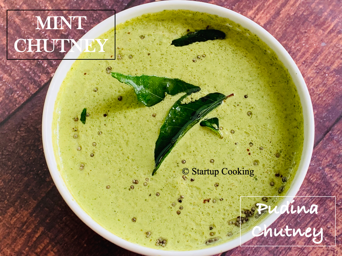 Pudina Chutney Recipe Mint Chutney For Idli Dosa Startup Cooking 1