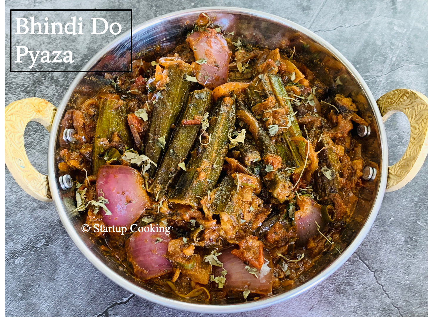 Bhindi Do Pyaza Recipe How To Make Bhindi Do Pyaza Startup Cooking 1