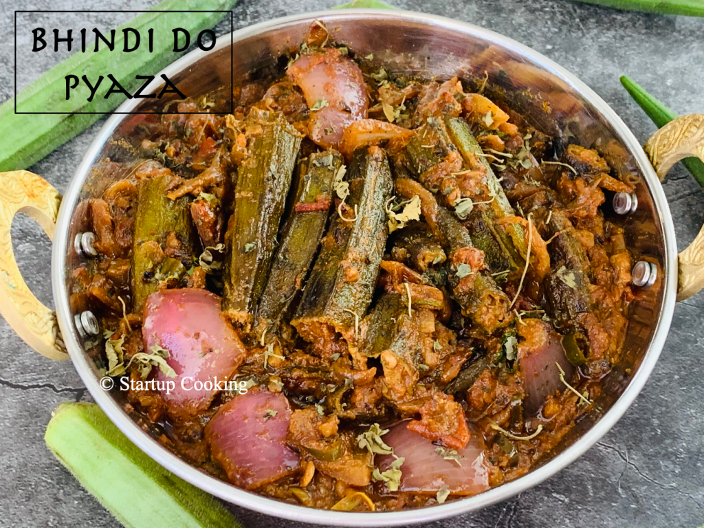 Bhindi Do Pyaza Recipe How To Make Bhindi Do Pyaza Startup Cooking 2