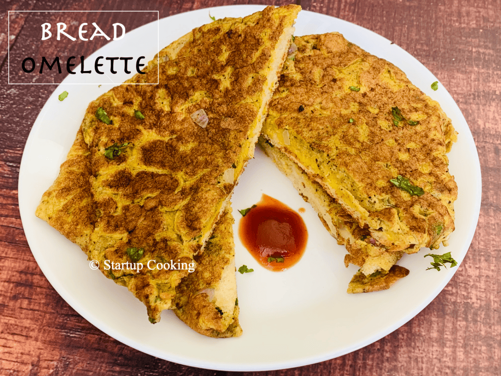 Bread Omelette Recipe Bread Omelette Sandwich Recipe Startup Cooking 1