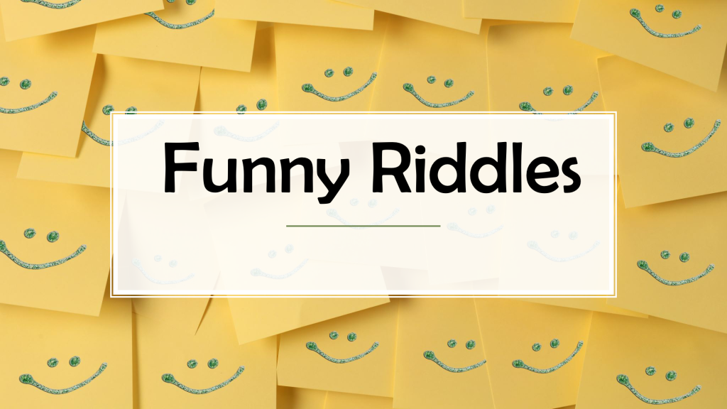 20 Funny Riddles for Adults | Riddles | Startup - Startup Cooking