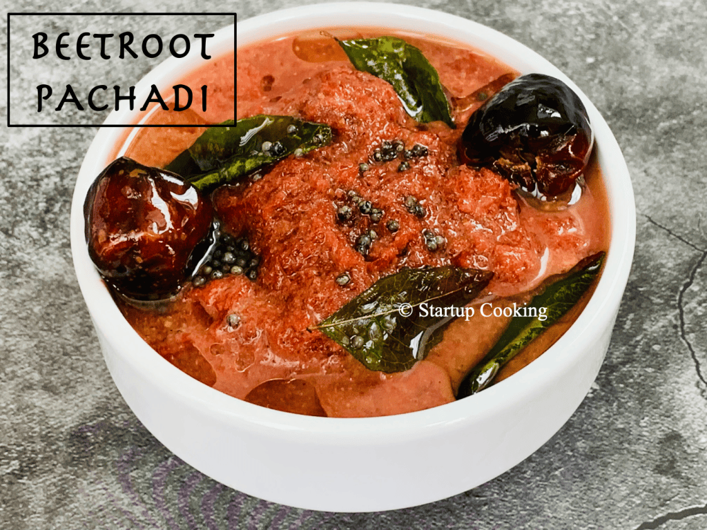 Beetroot Pachadi Recipe How To Make Beetroot Pachadi Startup Cooking 1