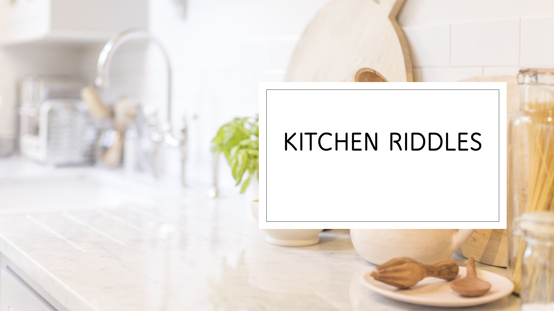 Kitchen Riddles For Adults Riddles Startup 1