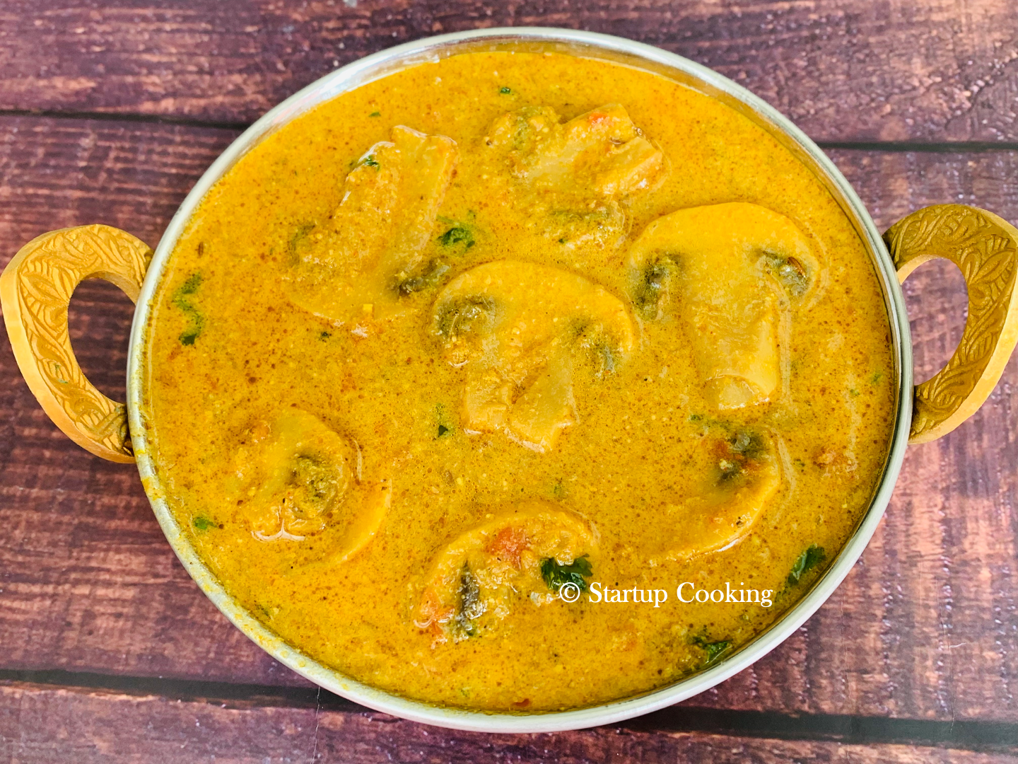 mushroom kuzhambu