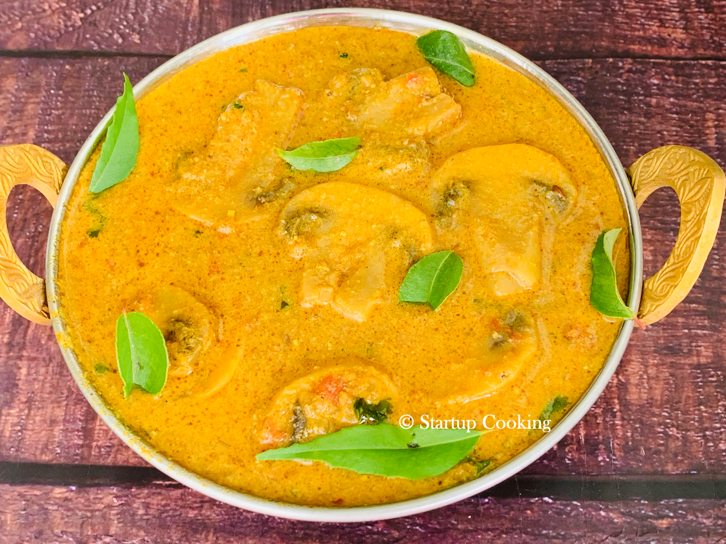 mushroom kuzhambu