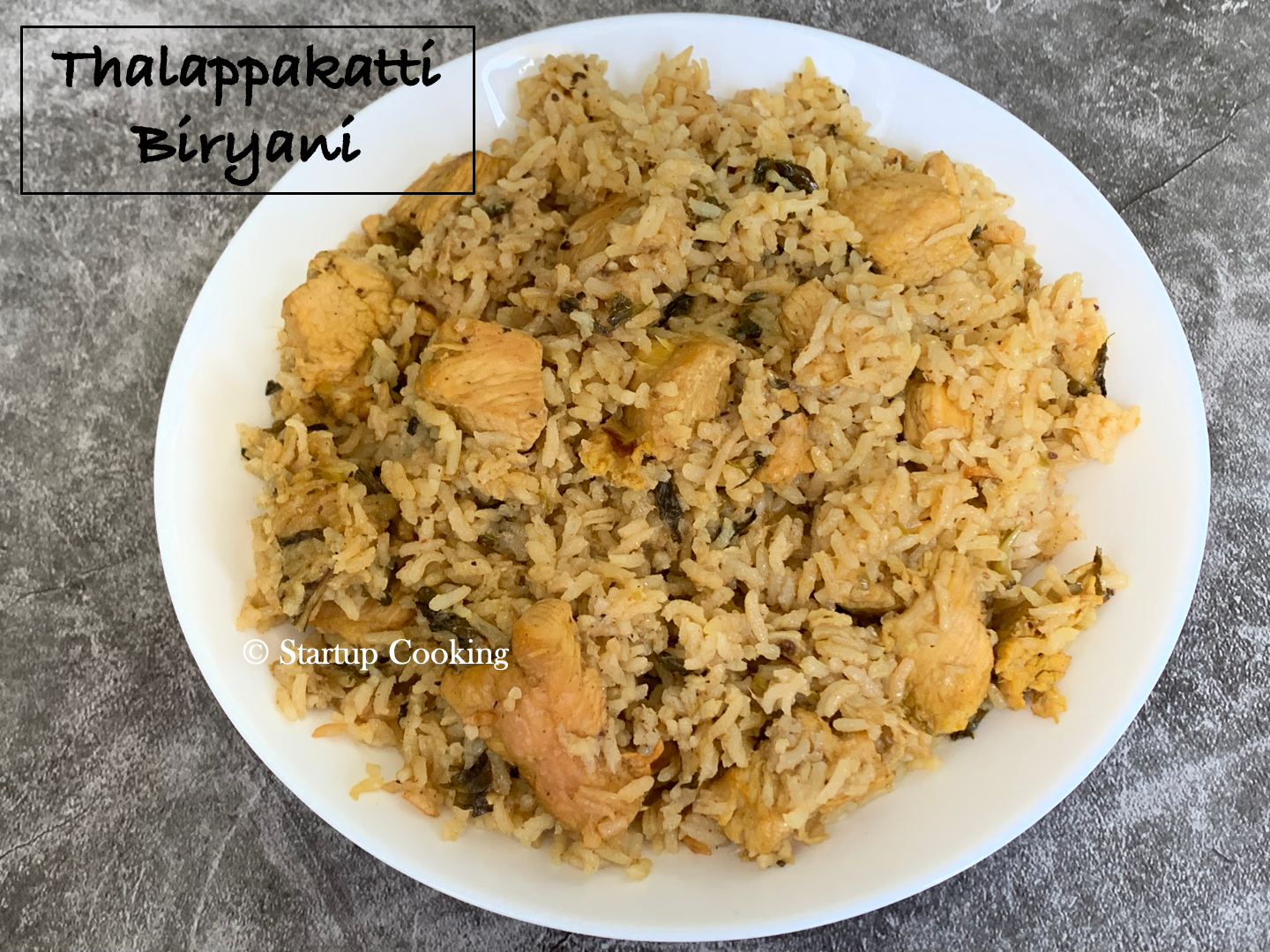thalappakatti chicken biryani