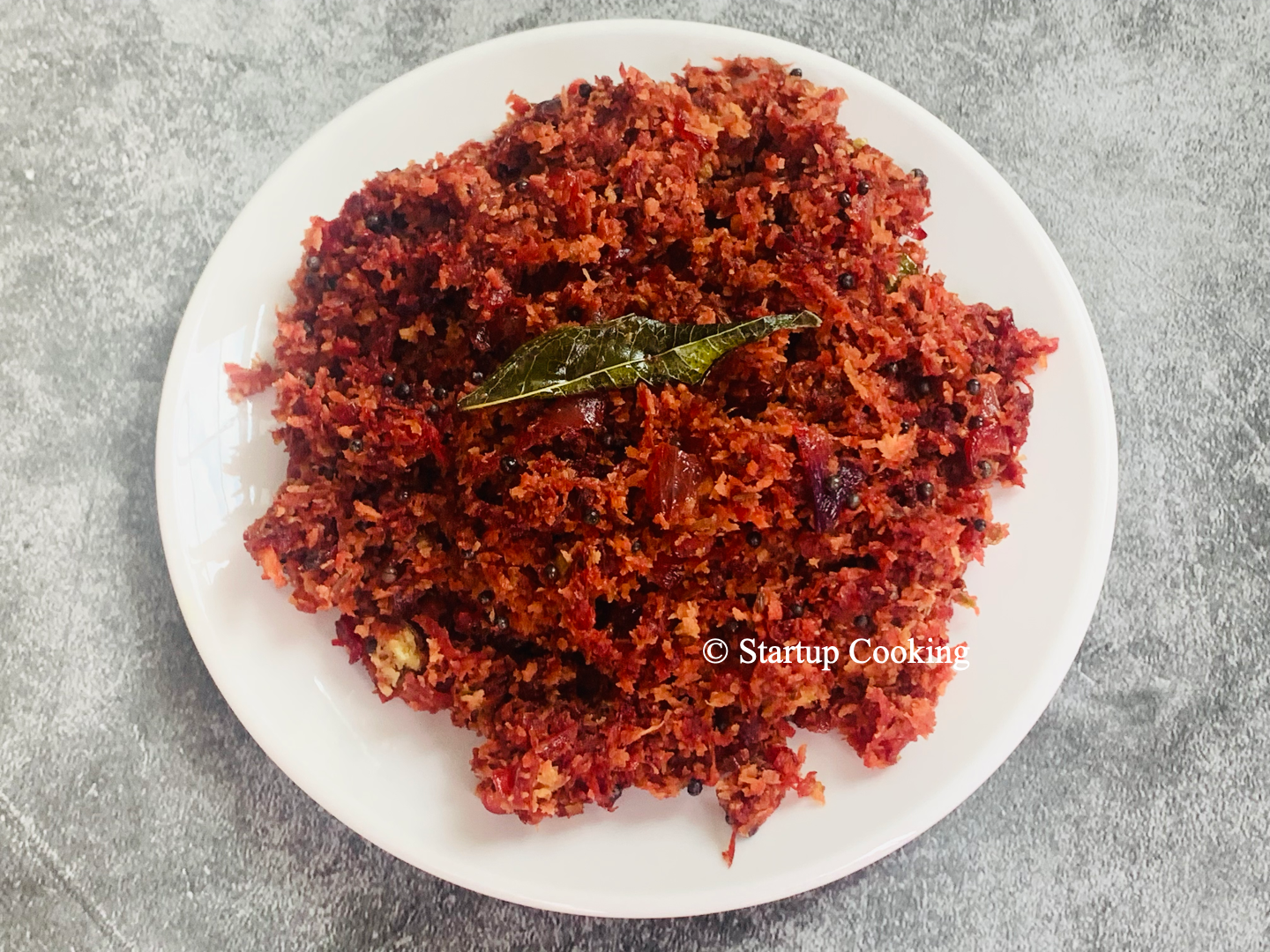 beetroot thoran
