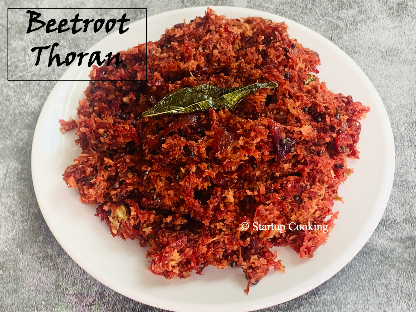 beetroot thoran