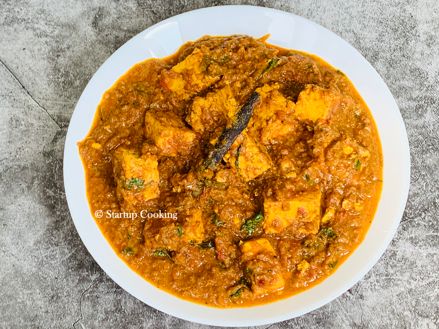 spicy paneer gravy