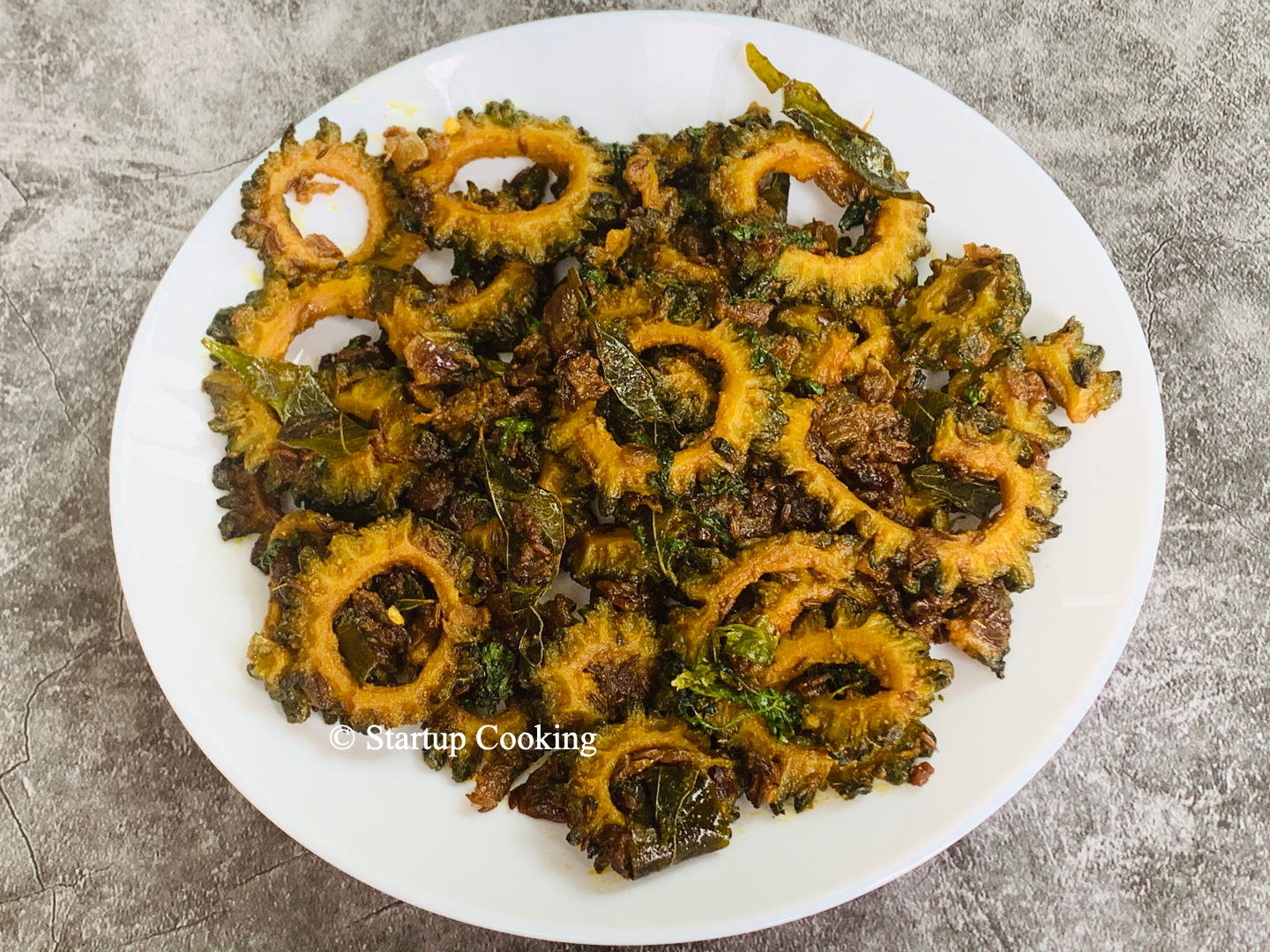 bitter gourd fry