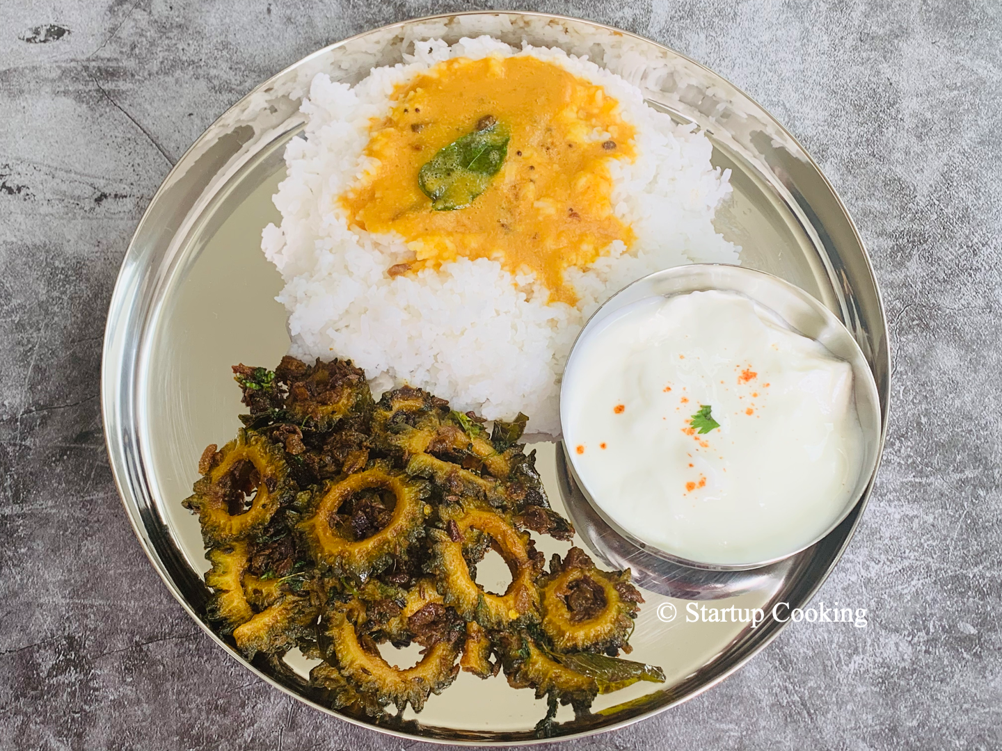 bitter gourd fry