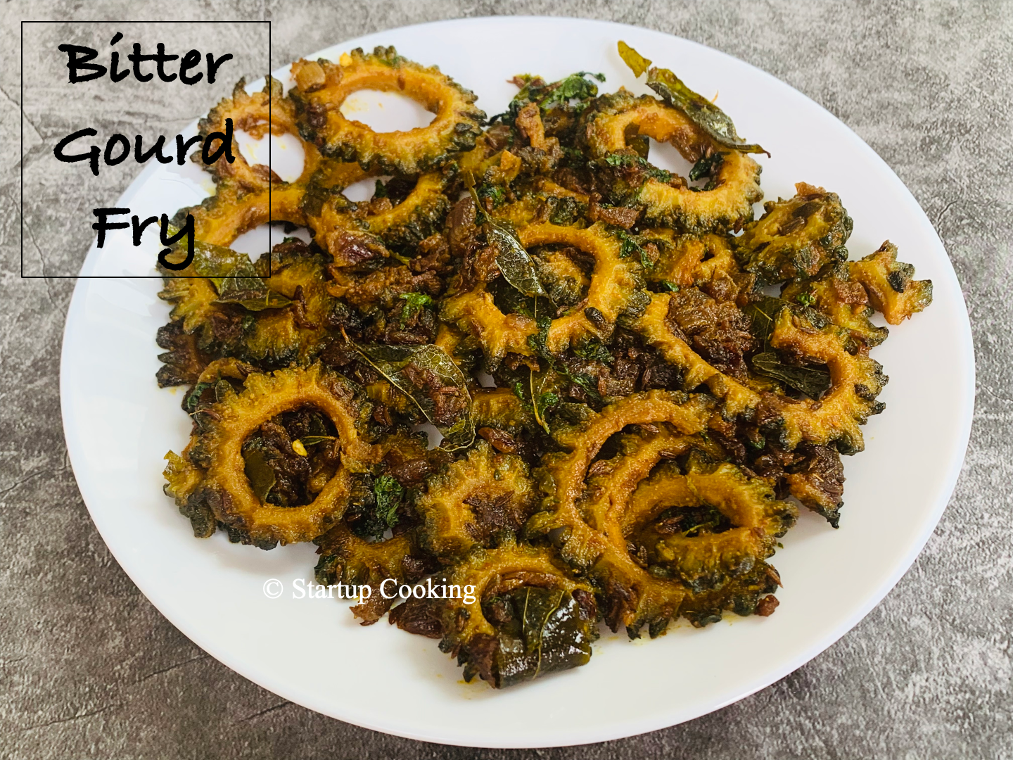 bitter gourd fry