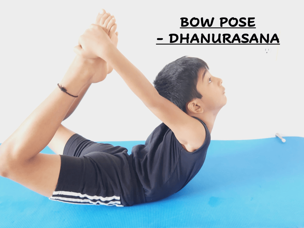 Dhanurasana | Bow Pose | How to do Bow Yoga Pose - Startup Cooking