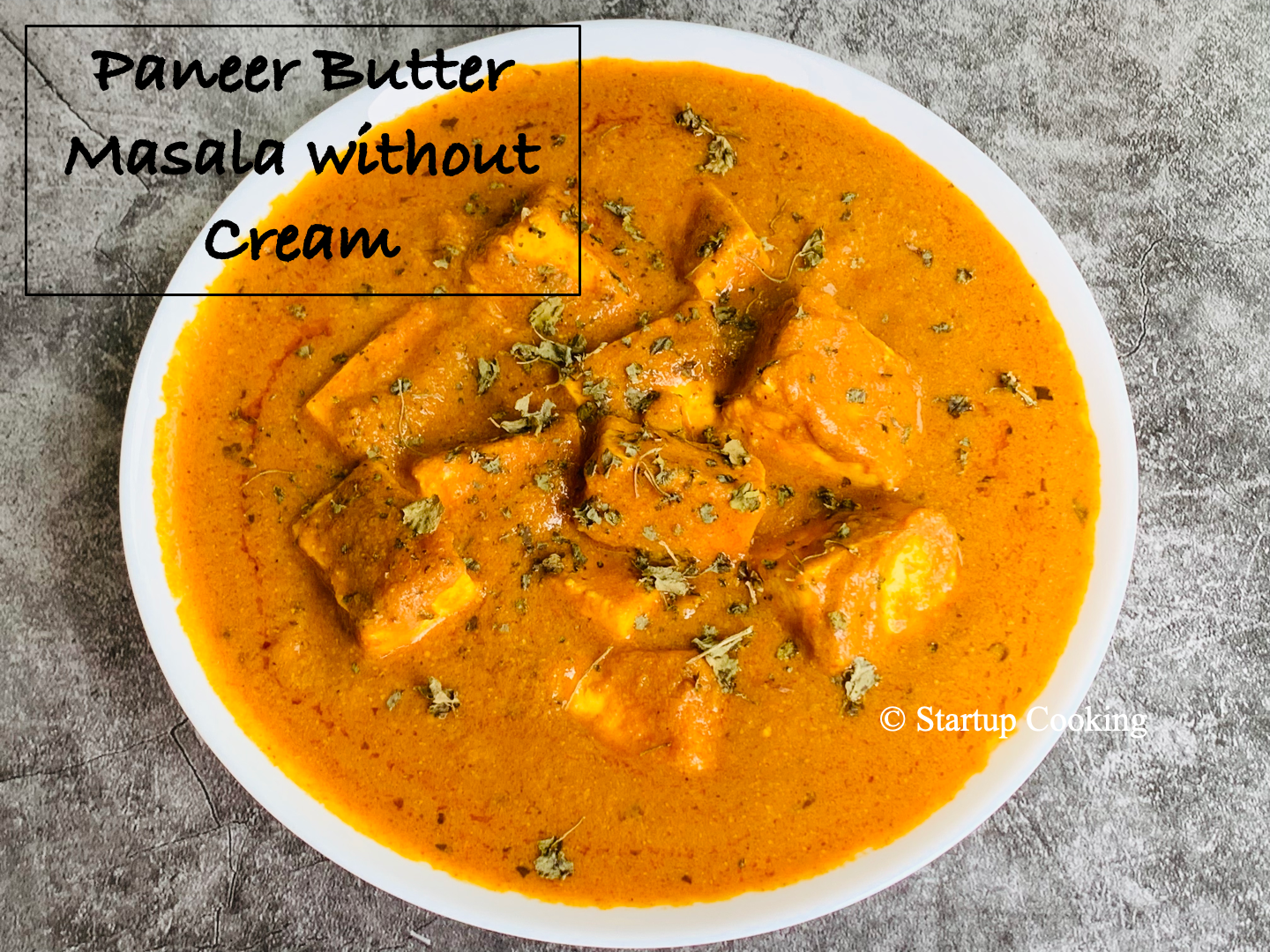 paneer butter masala