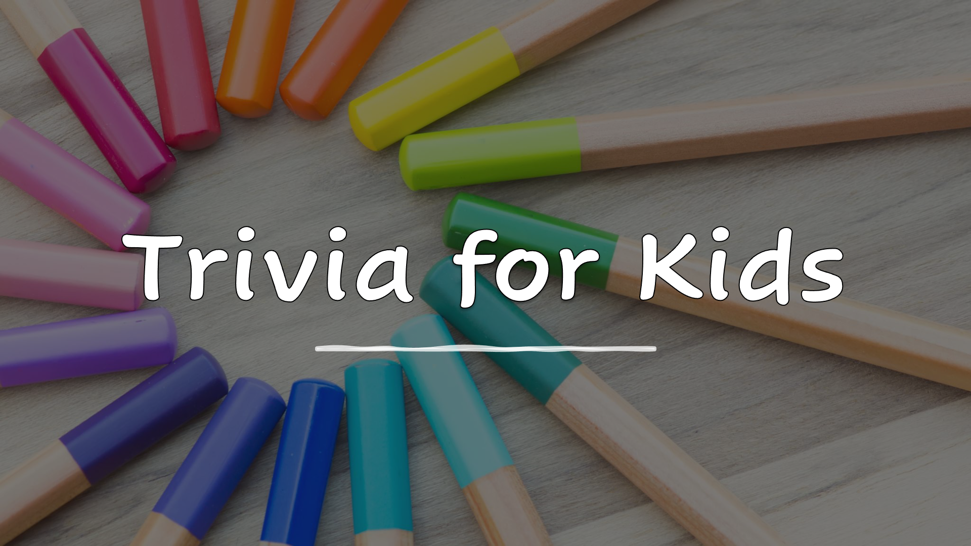 Easy Trivia Questions For Kids 1