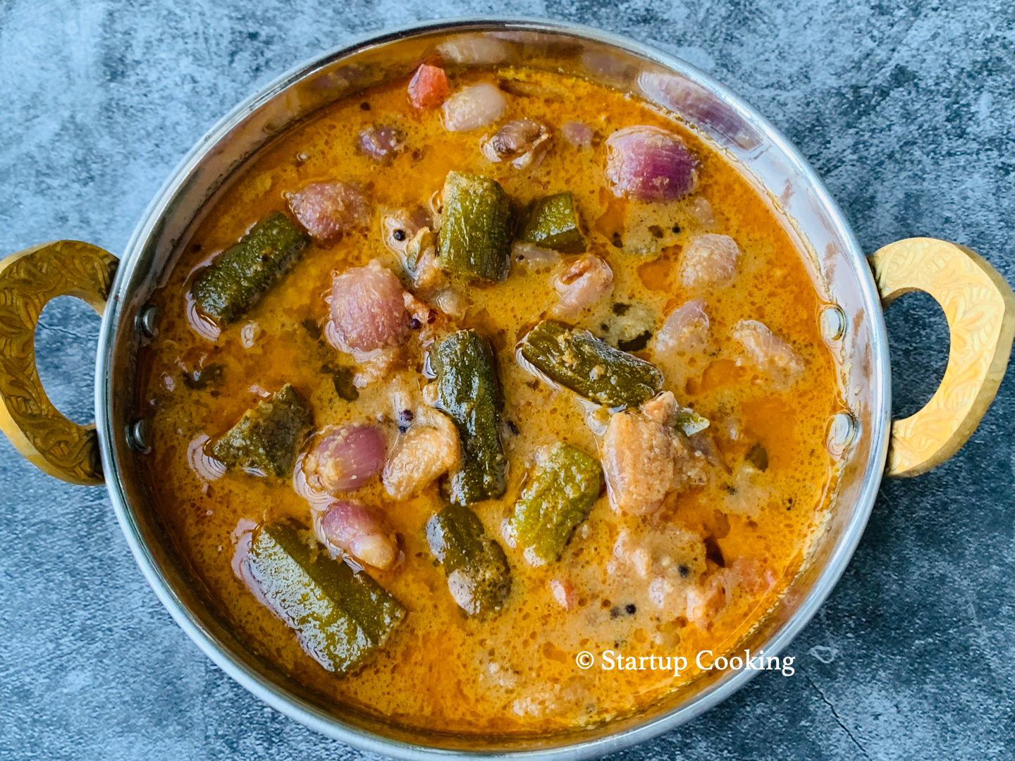 vendakkai puli kuzhambu