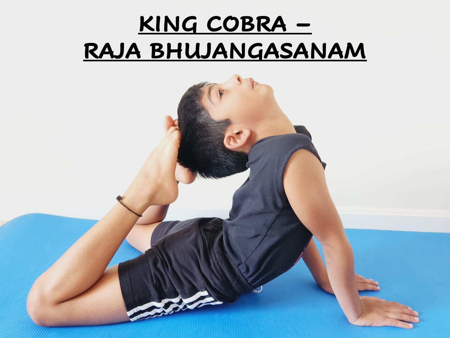 King Cobra Pose Raja Bhujangasanam Yoga 1