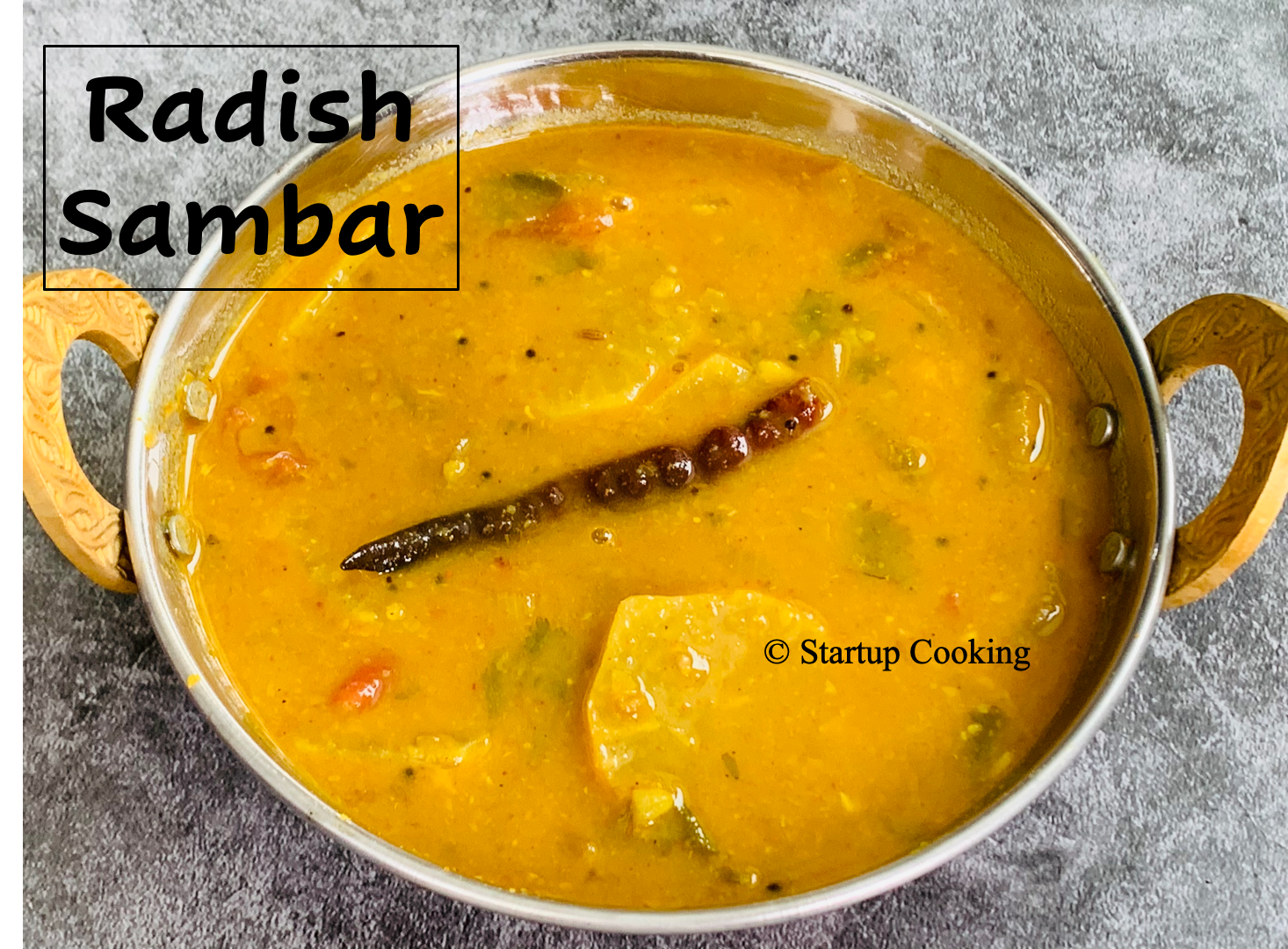 radish sambar