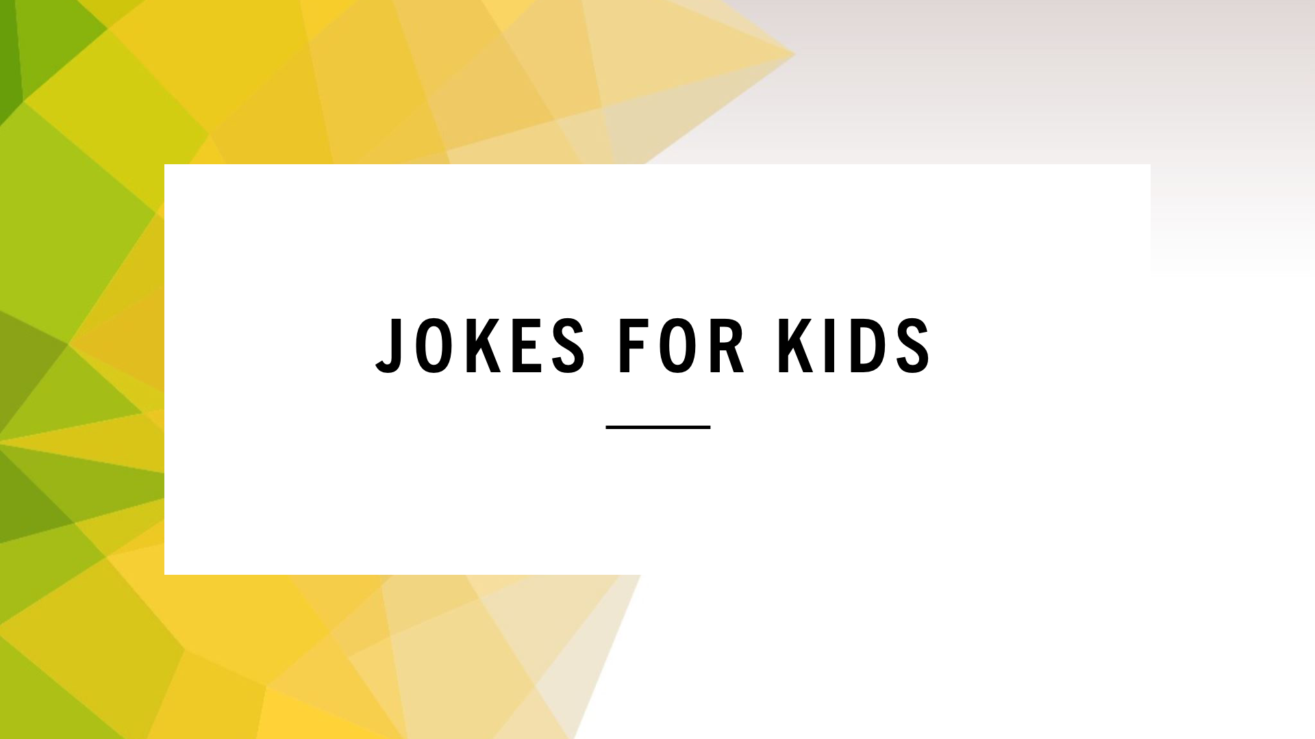 JOKES