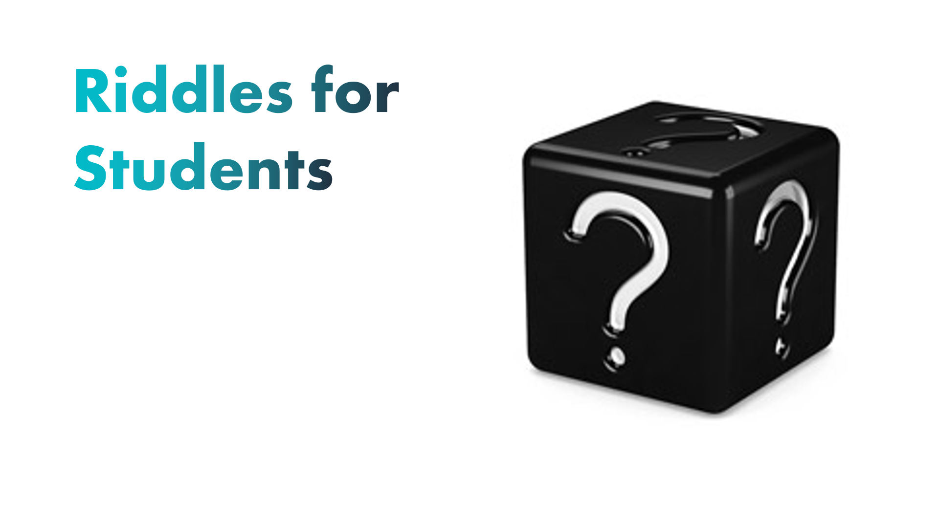 Riddles For Students Riddles Startup 1