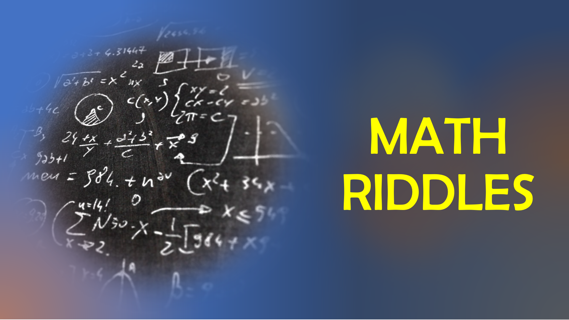 math riddles