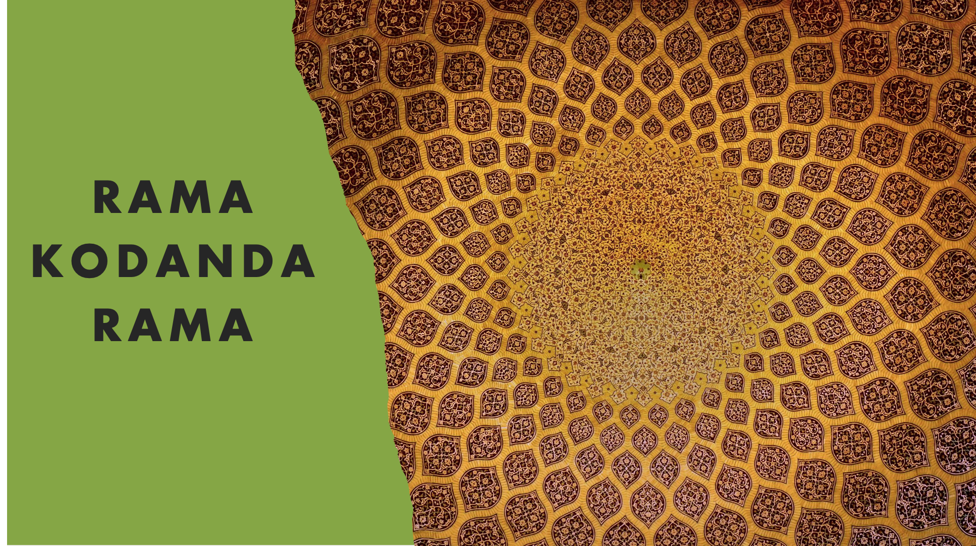 Rama Kodanda rama