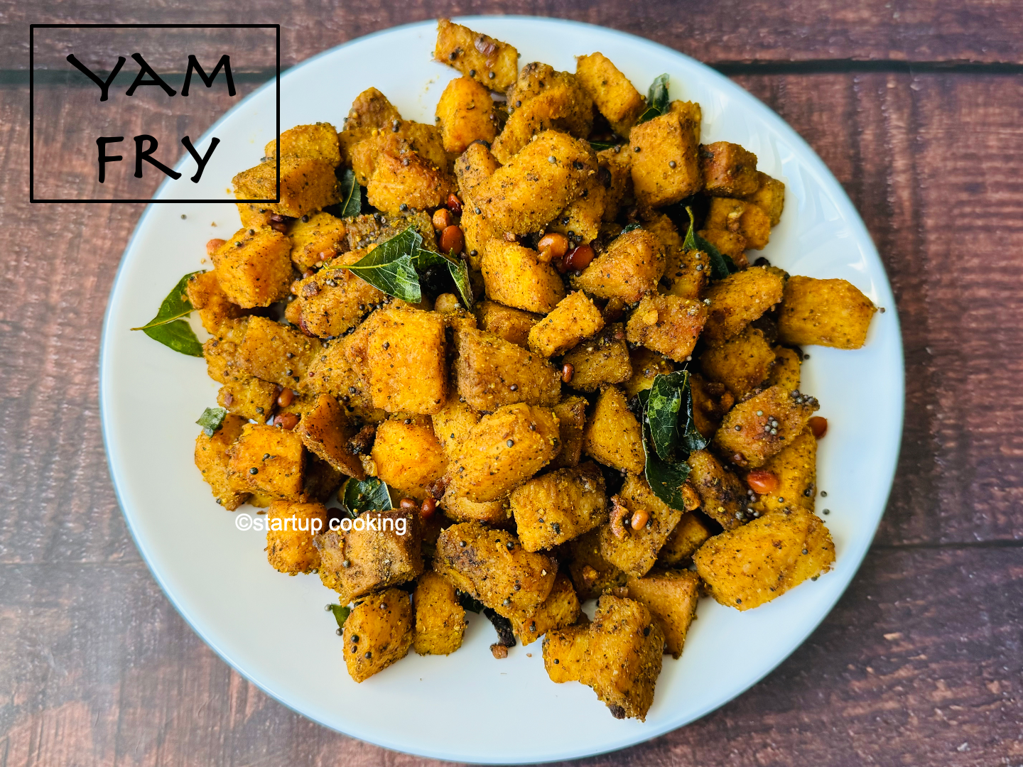 indian yam roast
