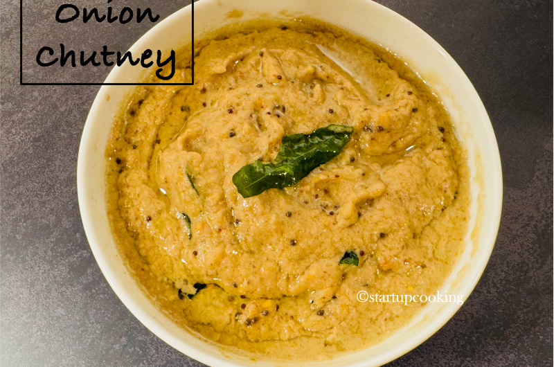 Onion Chutney Recipe | Startup Cooking