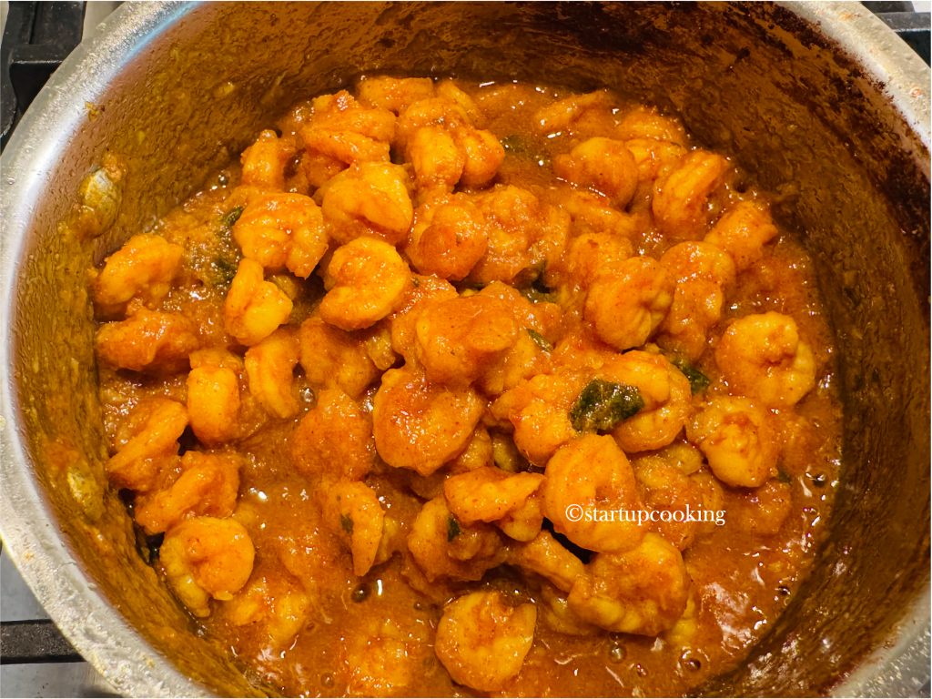 prawn thoran, chemmeen thoran