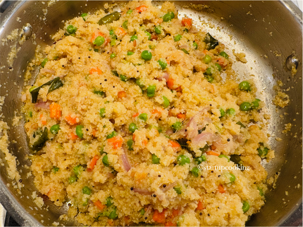 wheat rava upma