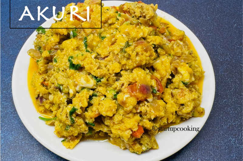 Akuri Recipe  (Parsi Style Scrambled Eggs)