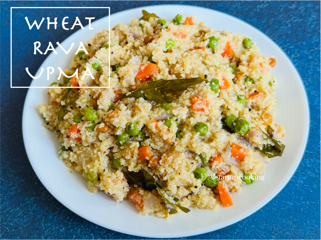 wheat rava upma