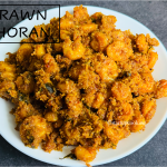 prawn thoran, chemmeen thoran