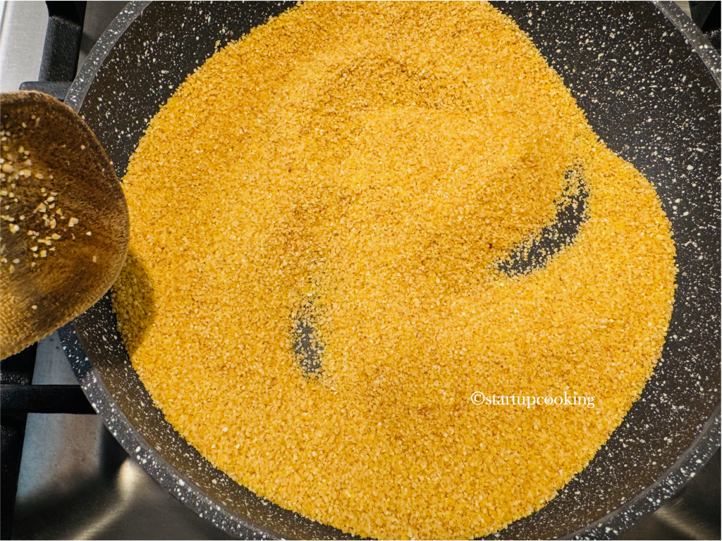 wheat rava upma
