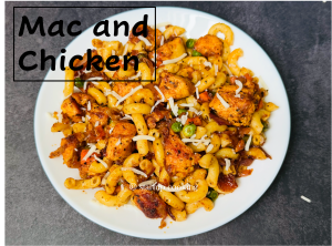 Mac and chicken