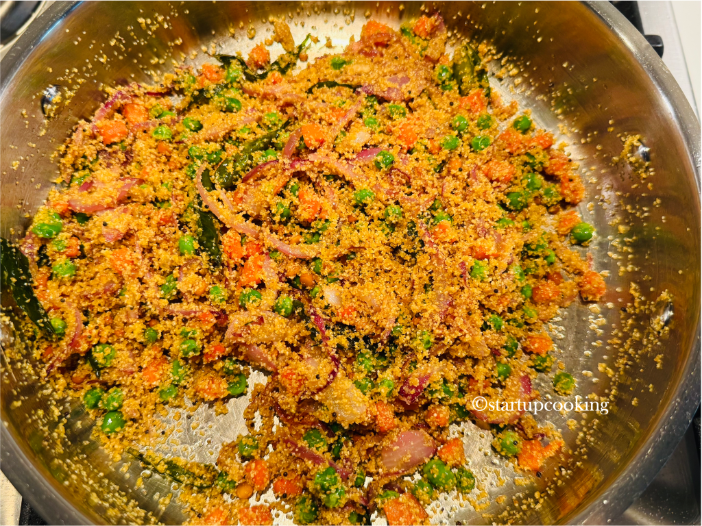 wheat rava upma