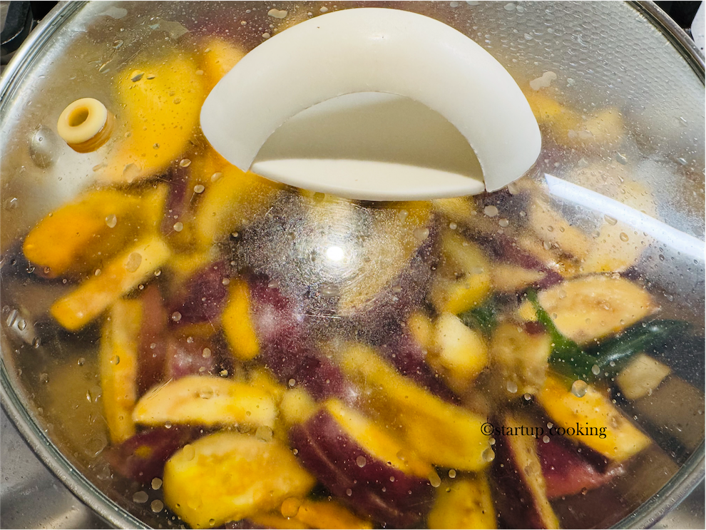 brinjal podi curry