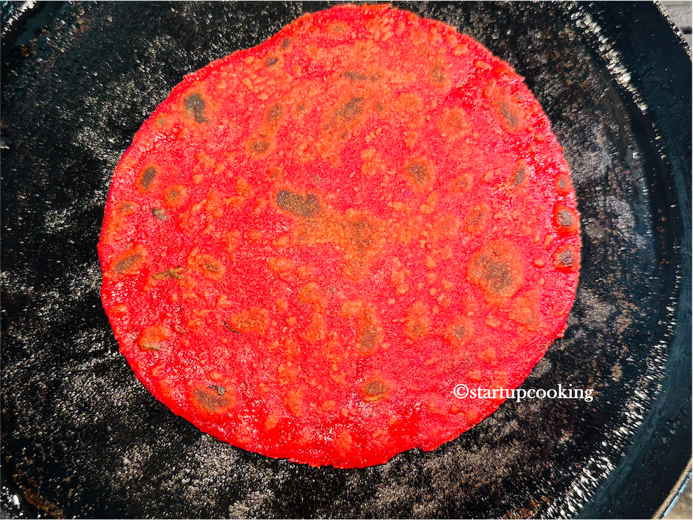 beetroot paratha