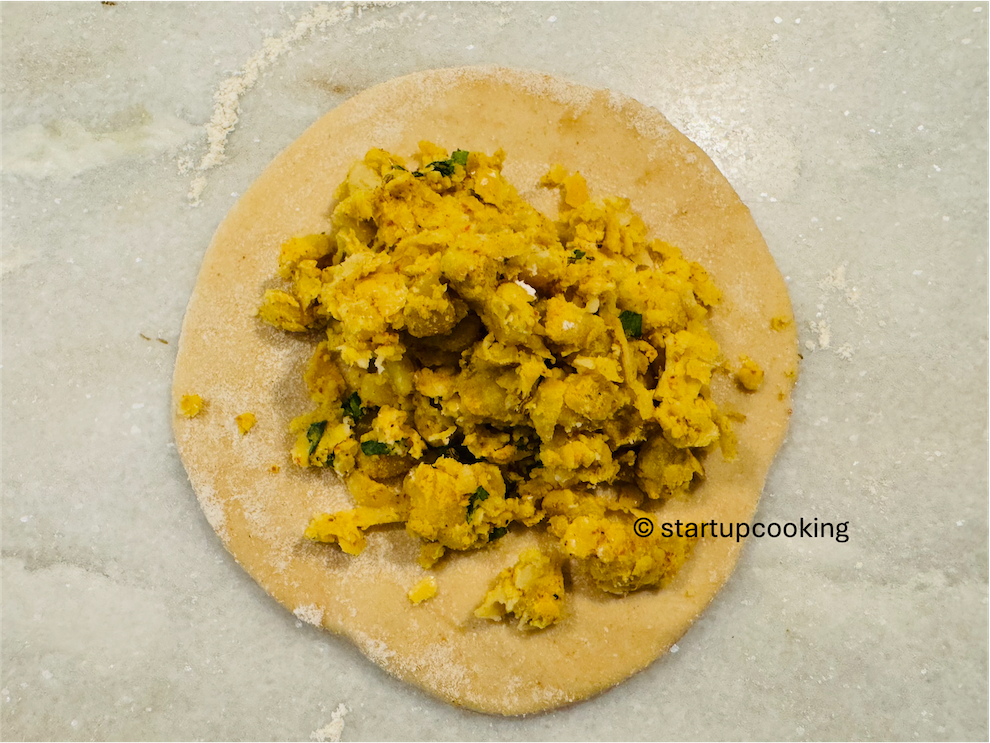 Chickpea Paratha
