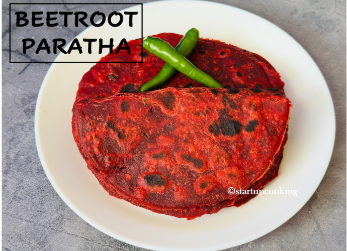beetroot paratha