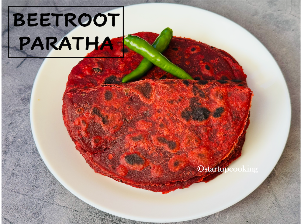 beetroot paratha