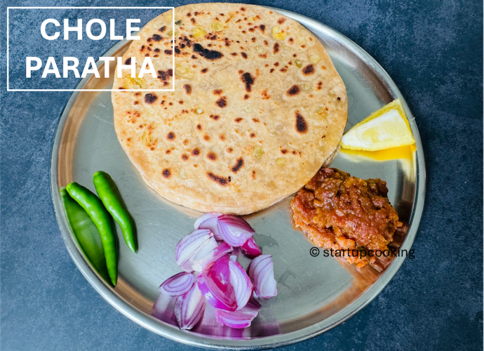 chickpea paratha