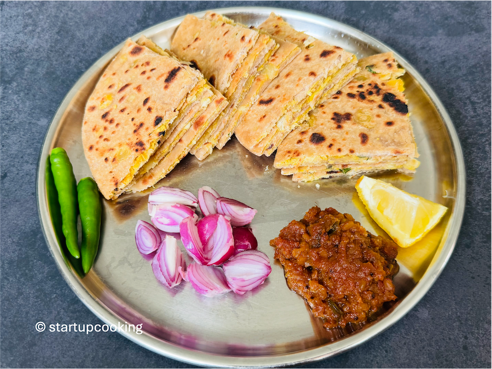 Chickpea Paratha