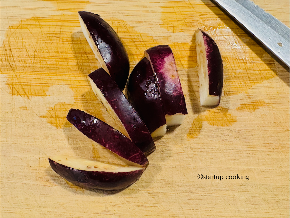 brinjal podi curry