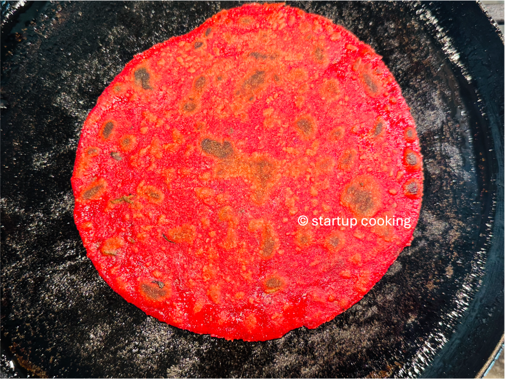 beetroot paratha