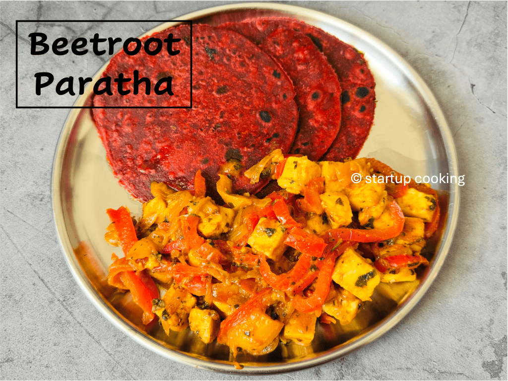 beetroot paratha