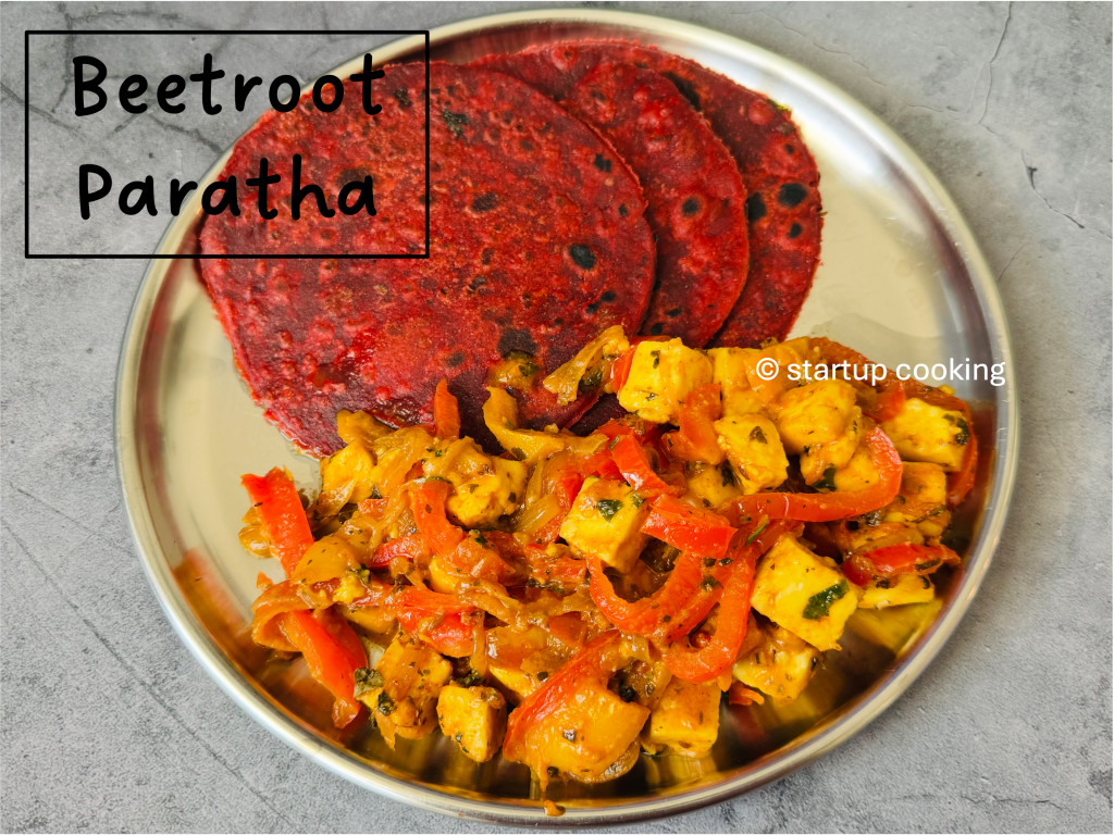 beetroot paratha